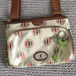 Fossil Key-Per Crossbody Purse